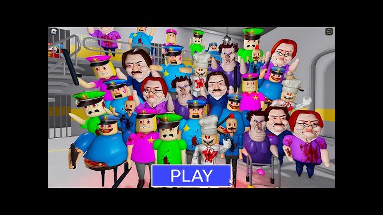 TSUNAMI UPDATE BARRY'S FAMILY! Walkthrough OBBY ROBLOX #roblox #obby