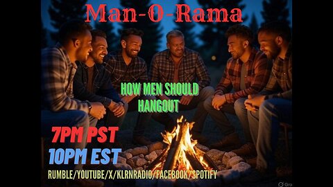 Man-O-Rama Ep. 128: MoR: Hangout editing 7PM PST/ 10PM EST