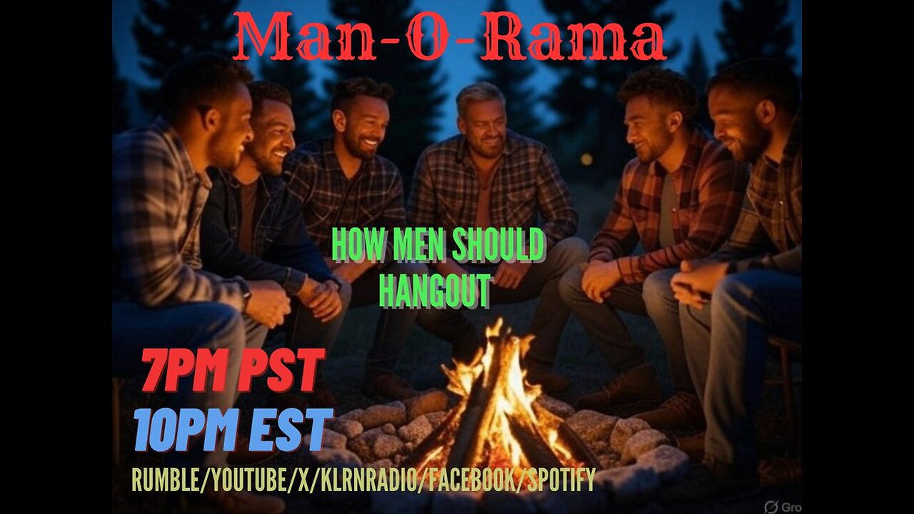 Man-O-Rama Ep. 128: MoR: Hangout editing 7PM PST/ 10PM EST