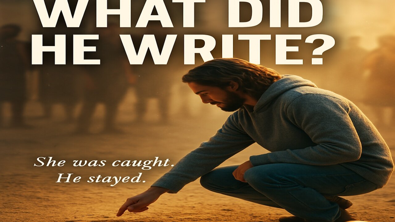 What Did Jesus Really Write in the Sand? (The Answer May Break You)