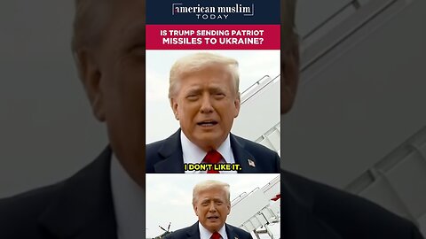 Is Trump sending patrior missiles to Ukraine?