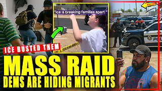 ICE Raids Construction Site… Migrant Hideout Gets Cleared Out in MASS