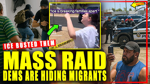 ICE Raids Construction Site… Migrant Hideout Gets Cleared Out in MASS