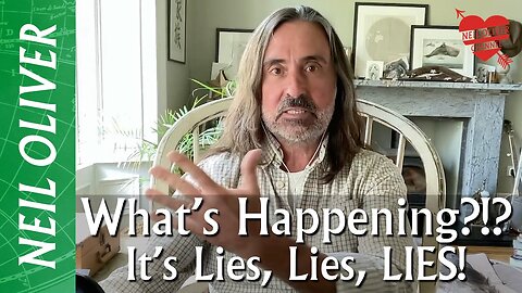 Neil Oliver: ‘…just because you're paranoid doesn’t mean you’re not being LIED TO!!!’