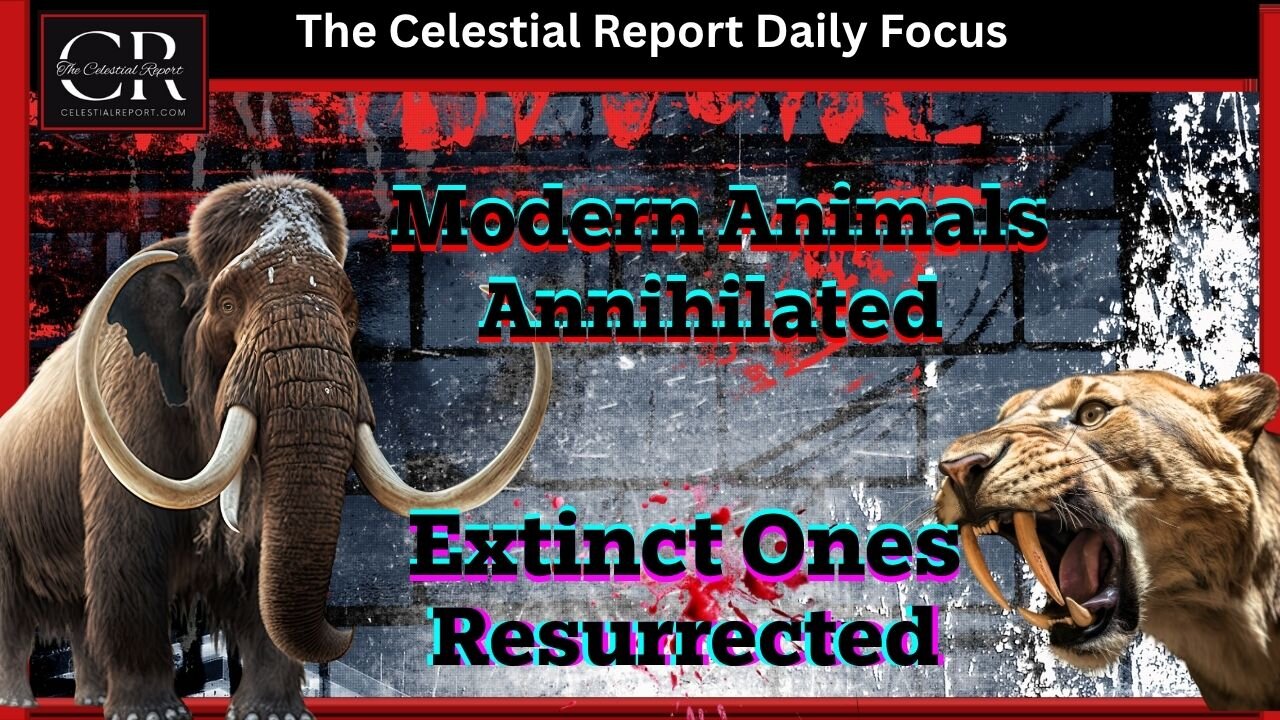 Modern Animals Are Being Annihilated and Extinct Ones Resurrected