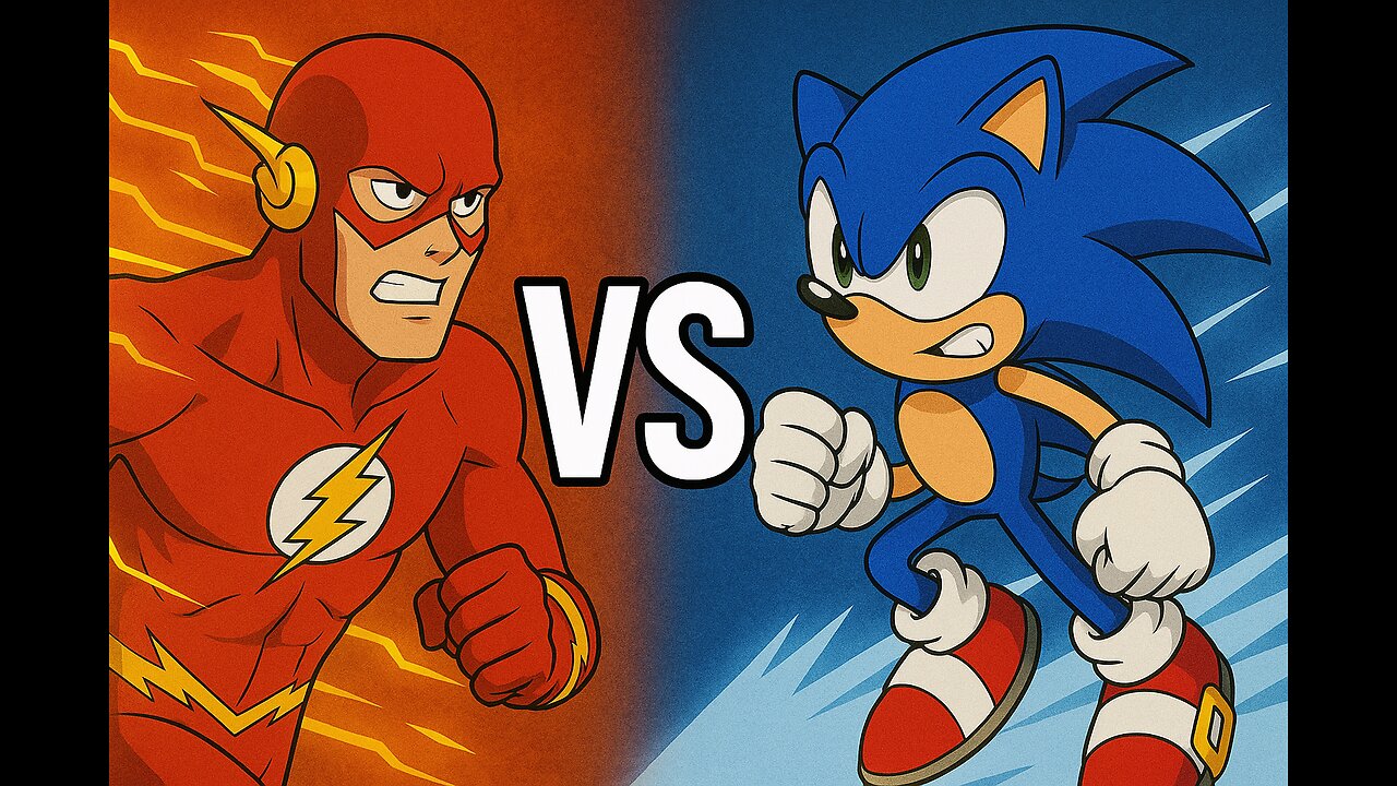 Flash vs Sonic | Death Battle ReRumble