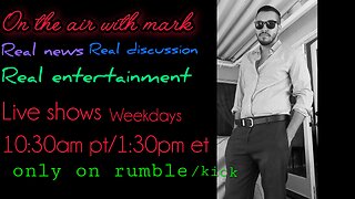 on the air with mark LIVE less people drinking and socializing? + news