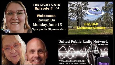 THE LIGHT GATE EPISODE #064: ROWAN BO