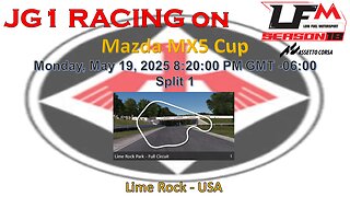 JG1 RACING on LFM - Mazda MX5 - Lime Rock - USA - Split 1