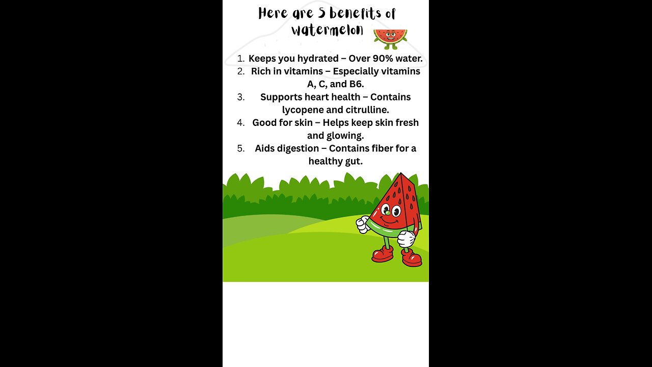 Benefits of Watermelon