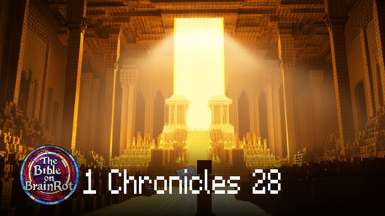 1 Chronicles 28 – Passing the Torch | The Bible on BrainRot