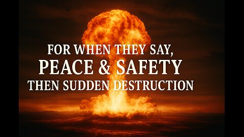Peace & Safety between Israel & Iran | Day 153 of 1260