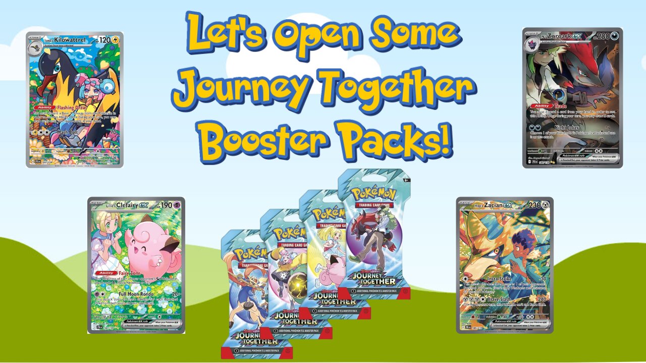 Let's Open Some Journey Together Packs!