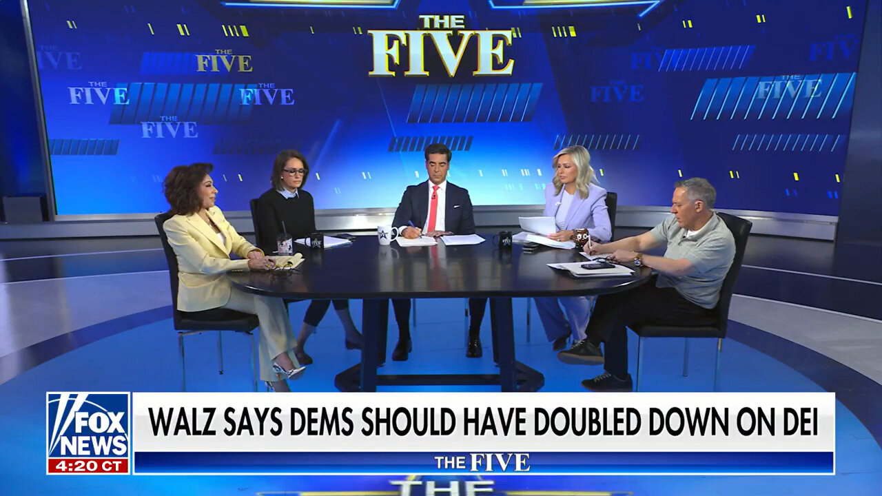 'The Five': Tim Walz Is The 'False Prophet Of Identity Politics'