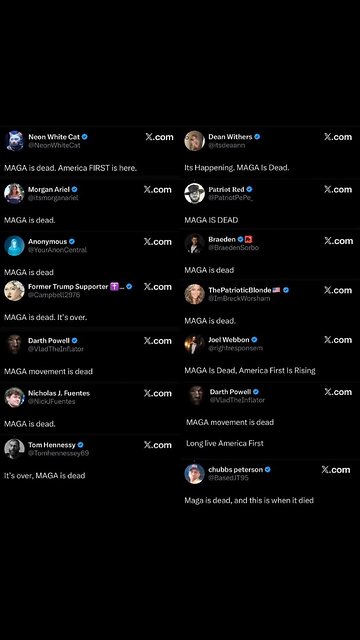 All of these “America Only” FRAUD ACCOUNTS