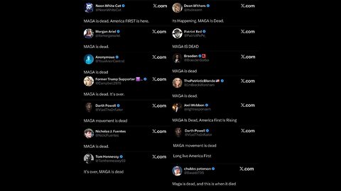 All of these “America Only” FRAUD ACCOUNTS