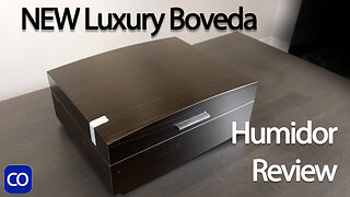 NEW Boveda Luxury Desktop Humidor Review