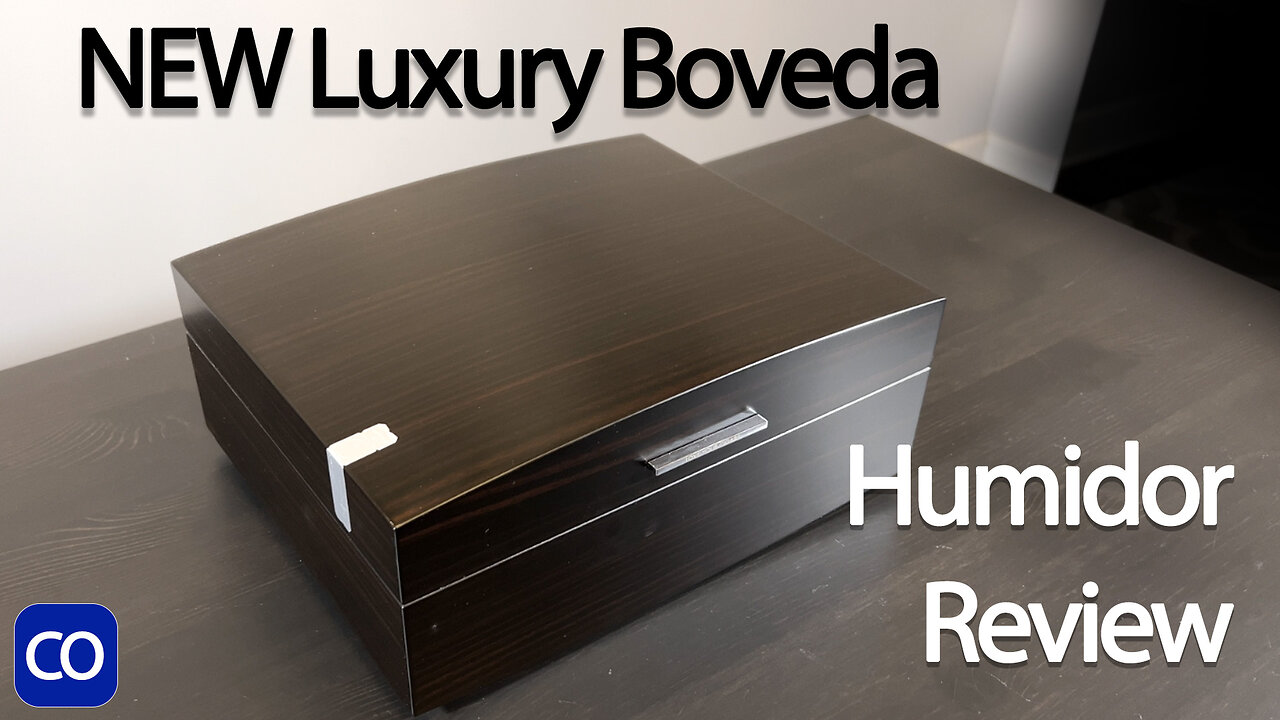 NEW Boveda Luxury Desktop Humidor Review