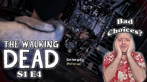 The Walking Dead S1E4 “Around Every Corner” | First Time Playing | Bad Decisions? 😬