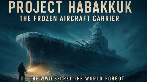 The Lost ICE Aircraft Carrier Found After 80 Years 😱 | WWII’s Most Secret Project REVEALED