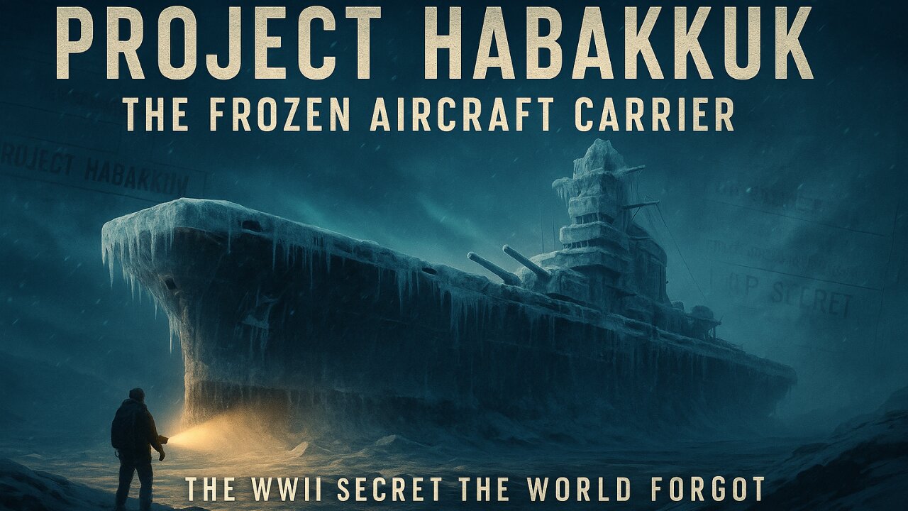 The Lost ICE Aircraft Carrier Found After 80 Years 😱 | WWII’s Most Secret Project REVEALED