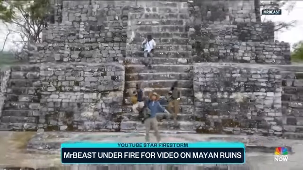 Mexico suing company that helped MrBeast produce video on Mayan ruins