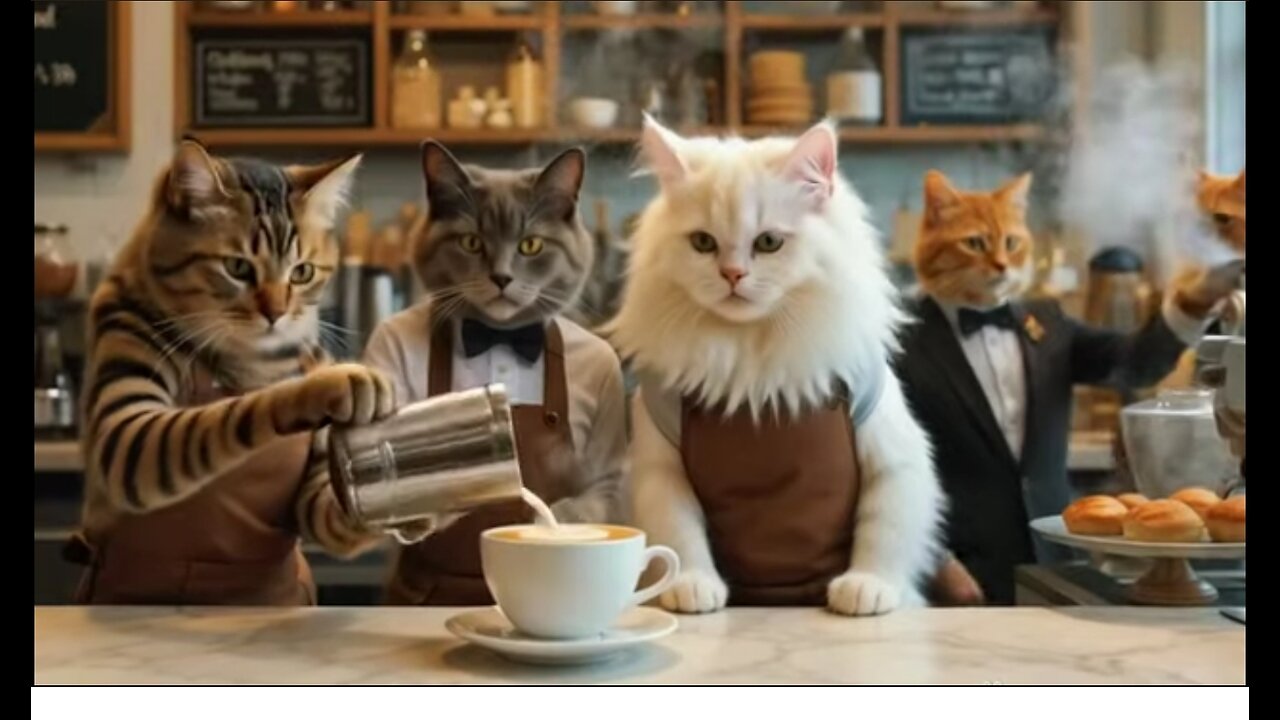 🐱☕️Cats in the Coffee Shop