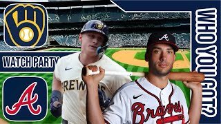 Milwaukee Brewers vs Atlanta Braves | Live Play by Play | 3D Presentation | #mlb 8-4-25 Game⚾🔥