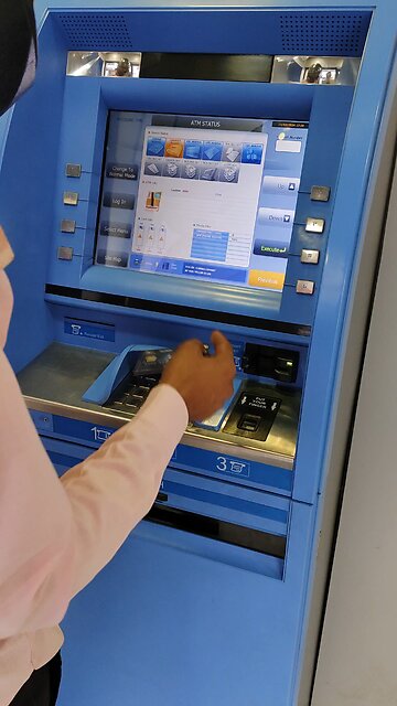 Various processes of State Bank of India ATM