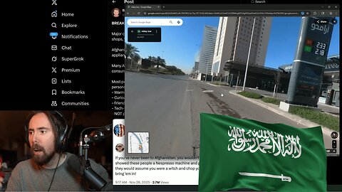 Asmongold Can’t Believe How Clean Saudi Arabia Really Is