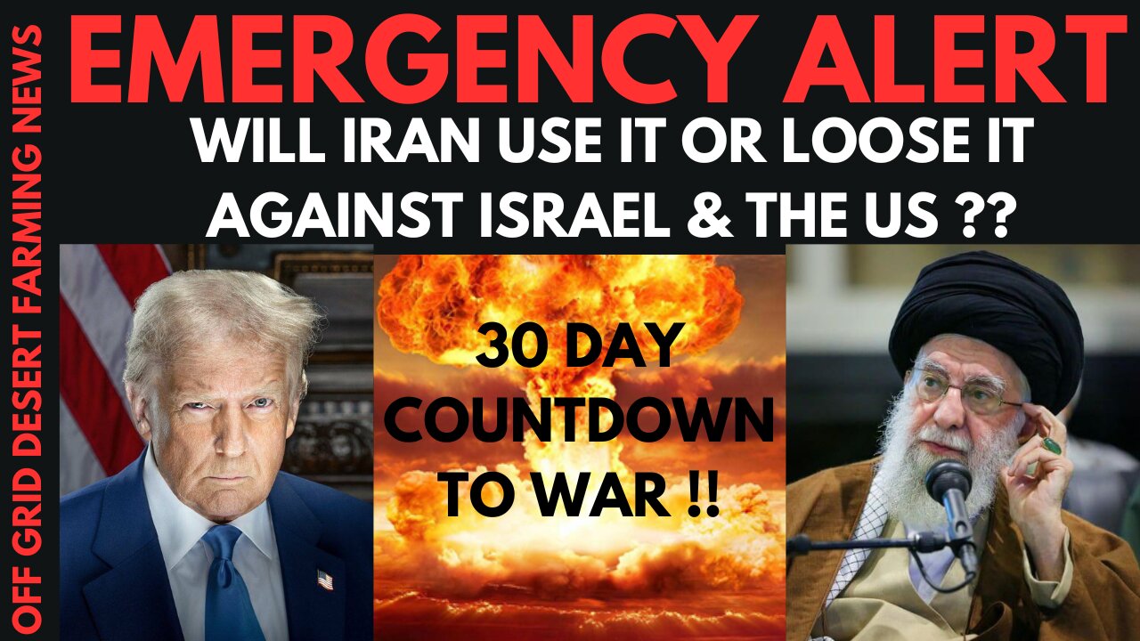 EMERGENCY ALERT !! PUTIN THREATENS TO FINISH OFF UKRAINE !! COUNTDOWN TO IRAN ATTACK BY US & ISRAEL