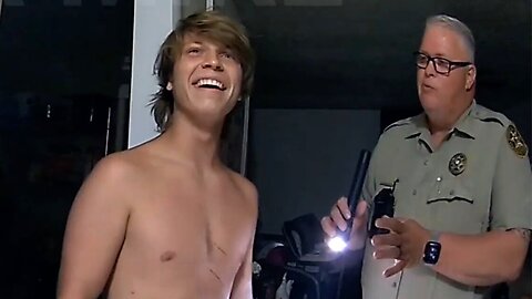 Moments After Killing Both His Parents