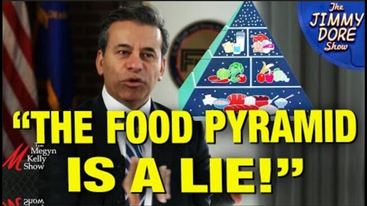 New FDA Head Marty Makary: “We’re ELIMINATING The Food Pyramid!” ~ Jimmy Dore Show 4/23/25