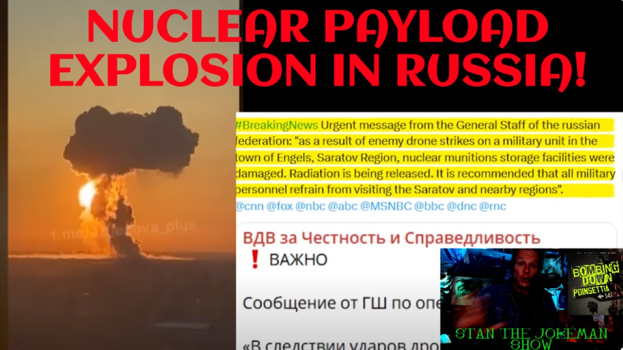 BREAKING NEWS: Nuclear Payload Detonates in Russia! Radiation NOW SPREADING!