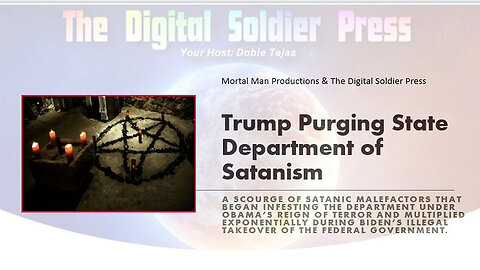 Trump Purging the State Department of Satanism