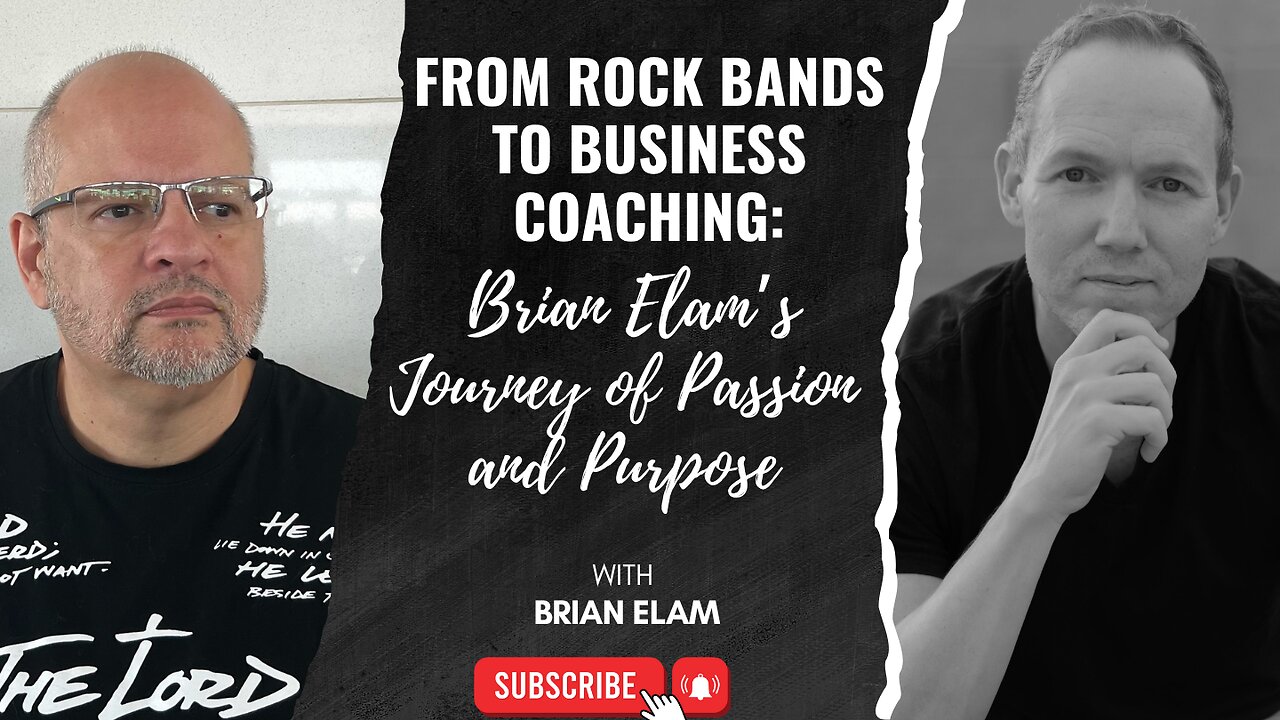 Chopping it up with Brian Elam: Fear, Faith & Building a Life You Love