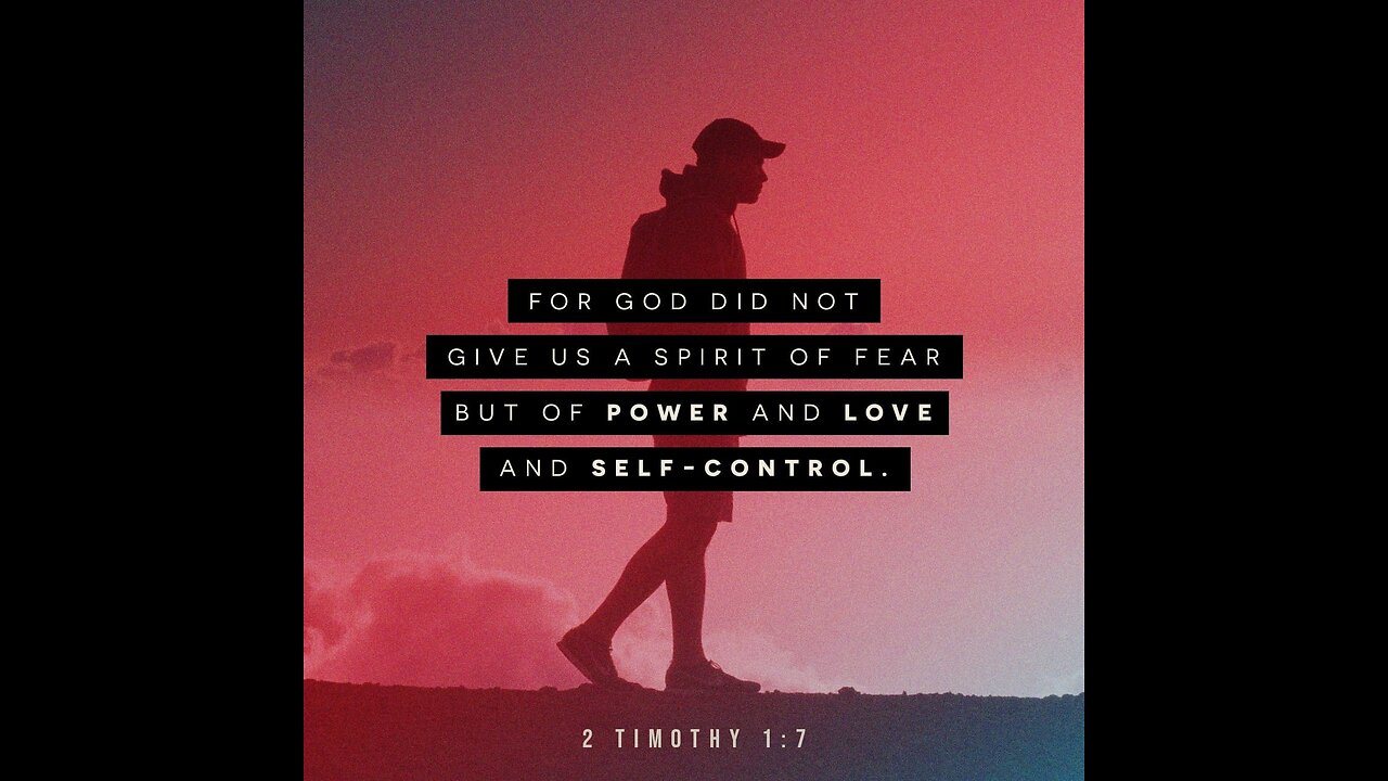 GOD Hath Not Given Us The Spirit Of Fear: But Of Power, And Of Love, And Of Sobriety #truth #jesus
