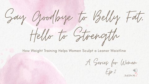 Burn Belly Fat After 40: Get Toned and Strong for Life