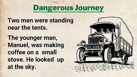 The Deadly Journey ⭐ Learn English Through Story Level 3 | Graded English Story