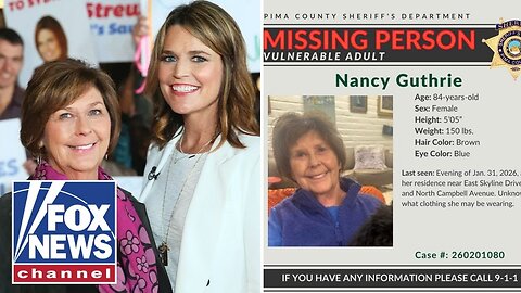 Nancy Guthrie’s Home Declared a Crime Scene as Search Intensifies