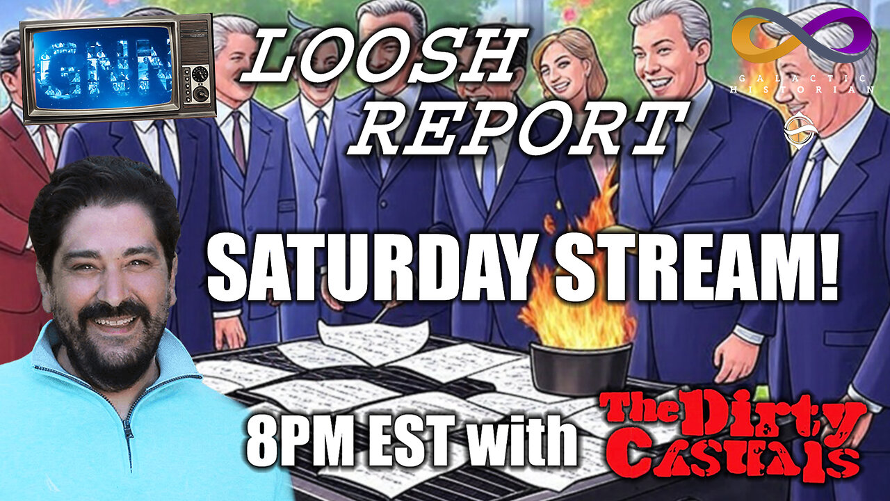 Saturday Loosh Report with Andrew Bartzis! Followed by gaming on Rumble!