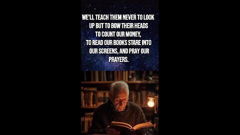 put it in a book and theyll stop searching to know for themselves.