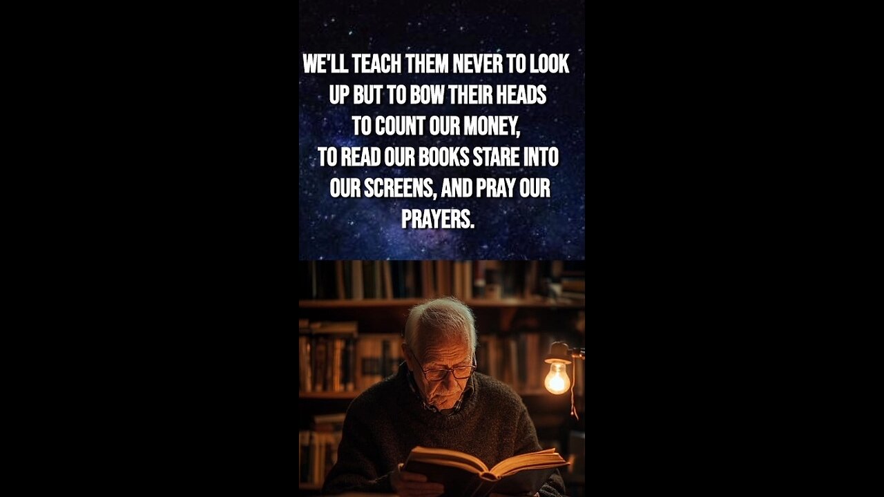 put it in a book and theyll stop searching to know for themselves.