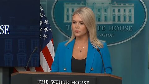 White House Press Secretary Karoline Leavitt briefs the media amid the ongoing riots in Los Angeles