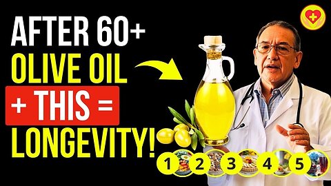 Eat Olive Oil With This After 60 And Live To 100 Without Diseases Or Decline