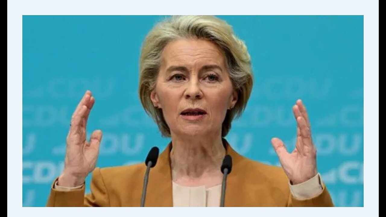 TRUMP APRE INCHIESTA CONTRO LA VON DER LEYEN