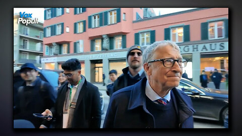 POWERFUL VIDEO: Bill Gates Confronted At Davos For His COVID Depopulation Agenda Crimes!