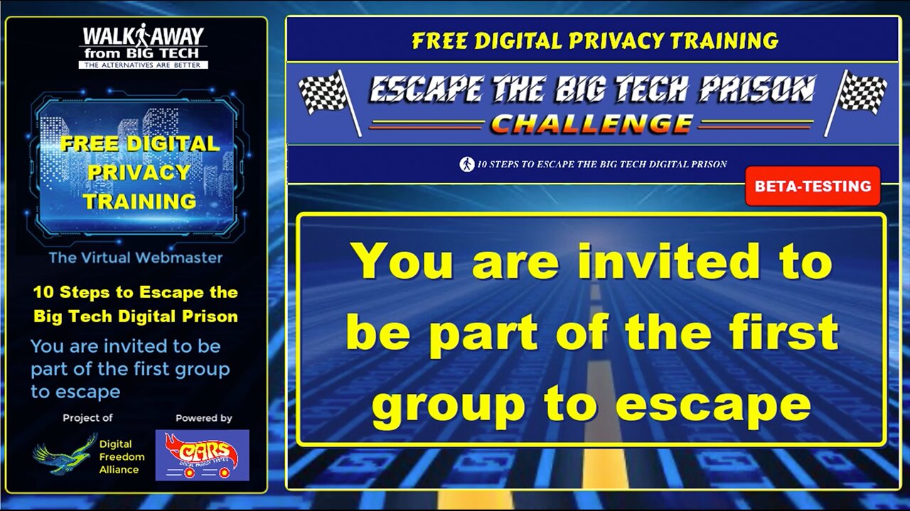 Be part of the first group to escape - Beta-testing Invitation