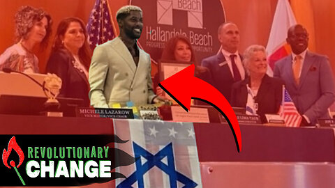 Zionists HONOR Grifter Xavier DuRousseau In Debbie Wasserman Schultz's District