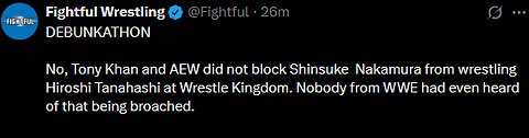 Fightful EXPOSED! AEW DID Block Shinsuke—NJPW Confirms It! #shorts